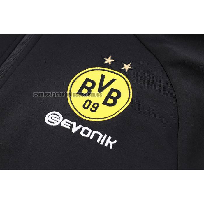 Chandal de Chaqueta del Borussia Dortmund 2023 2024 Negro
